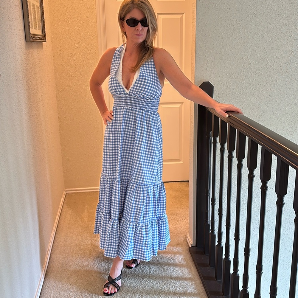 Gingham dress